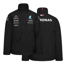 2022 F1 Racing Suit Mercedes-Benz Team Windbreaker Jacket Long Sleeve Mens Autumn and Winter Outdoor Jacket AMG Customized