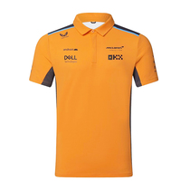 2023 new F1 racing suit T-shirt summer short-sleeved POLO shirt McLaren Racing Norris same style customized
