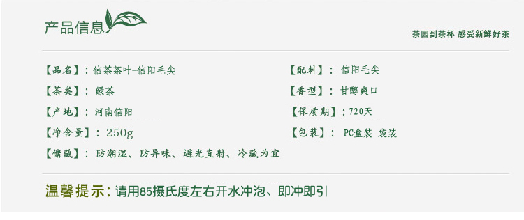 【500】信阳毛尖绿茶秋茶耐喝耐泡甘甜清淡