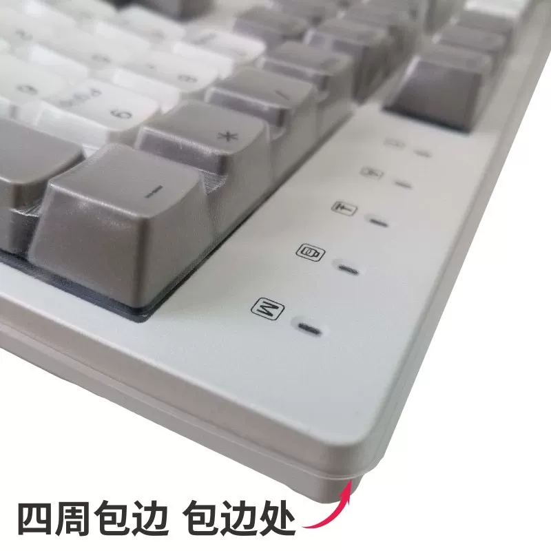 Клавиатурная пленка Daga K310 104 табличная машина и компьютер Чехол для пыли Duga K320 87 Барбоне кромка tPU защитная пленка