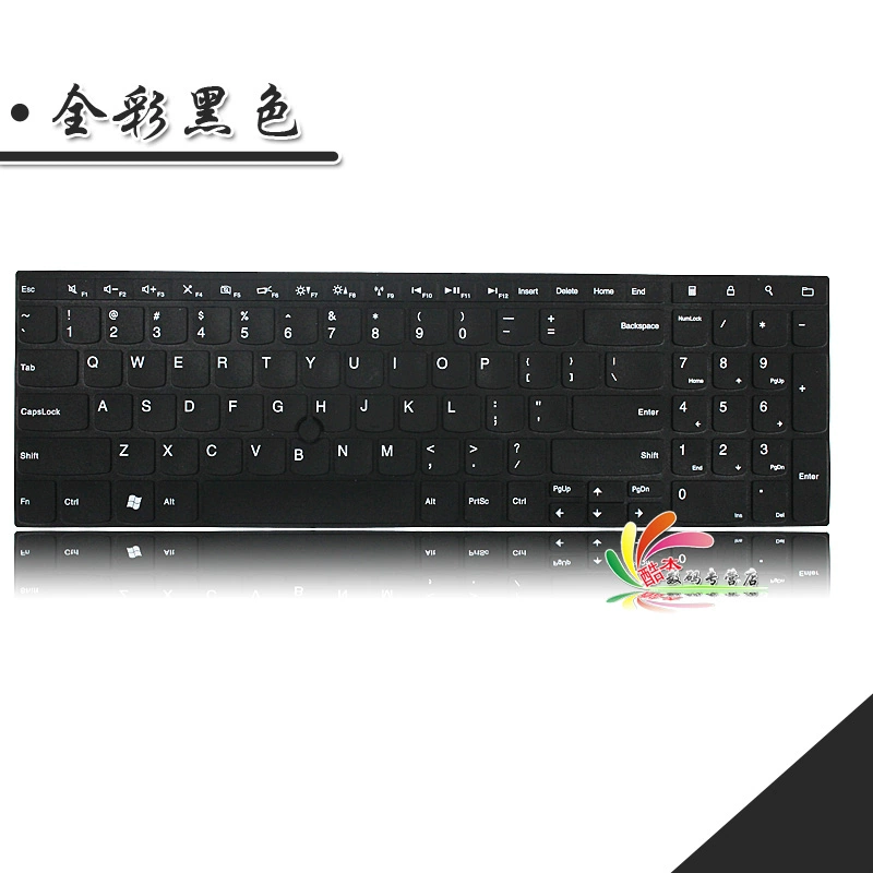 Nâng cấp Lenovo THINKPAD máy tính xách tay E520 E525 bàn phím bảo vệ phim với các phím kỹ thuật số silicone tay áo phụ kiện bump bìa bảo vệ pad thiết bị trò chơi không thấm nước và chống bụi