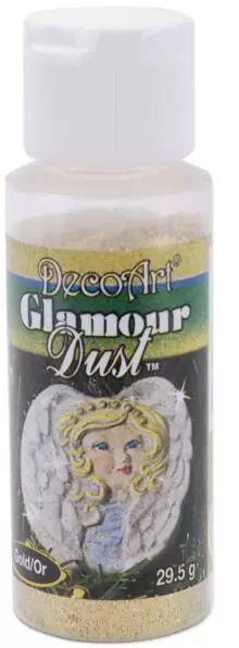 DecoArt Glamor Dust acrylic glitter paint acrylic DGD glitter gold powder Glamor Dust