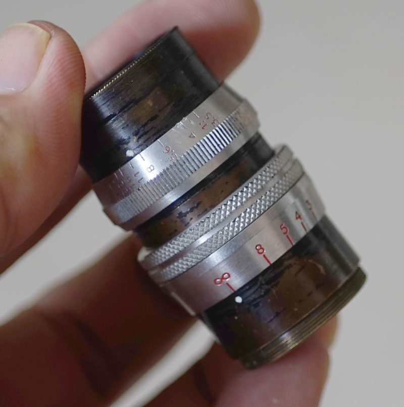 法国Som Berthiot Cinor 50mm f3.5 电影镜头早期黑漆全铜无膜评价- 淘宝网