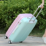 Свежий вместительный и большой чемодан, 24 дюймов, в корейском стиле, подходит для студента