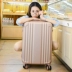Hành lý nữ 24 inch phiên bản tiếng Hàn của vali nhỏ sinh viên đại học tươi 28 inch công suất lớn khóa hộp hộp gỗ dán nam vali lusetti Va li