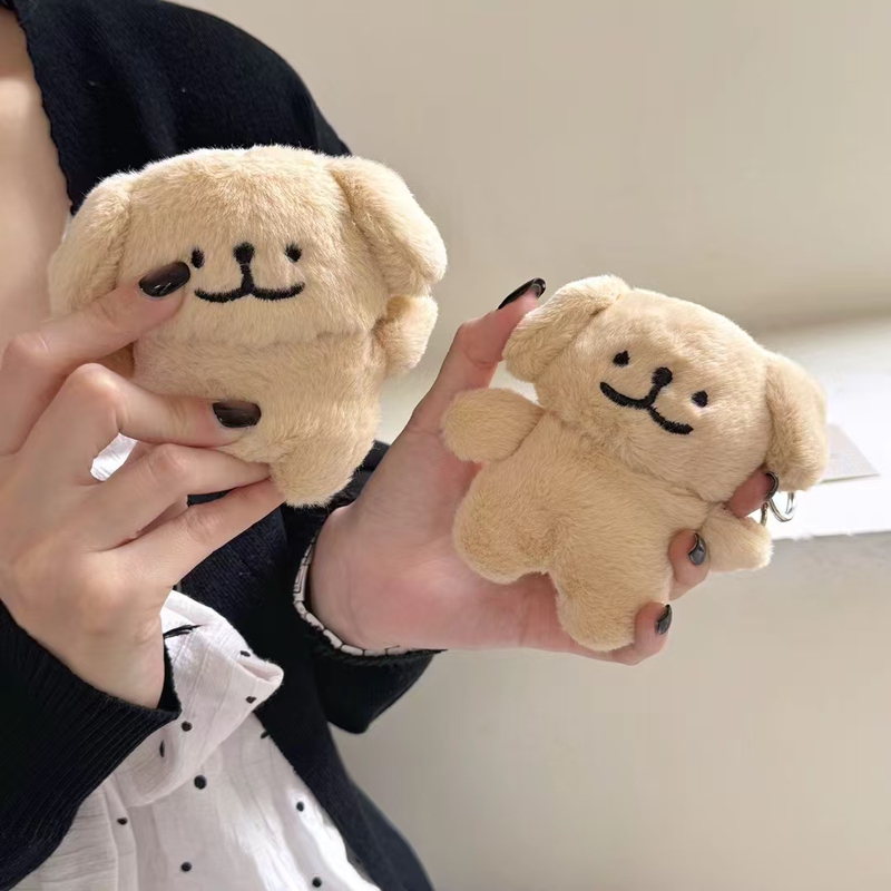 Suitable for AirPods 4 Apple Earphone Case, AirPods 3 Line Dog Design, AirPods Pro 2 Wireless Bluetooth 1St and 2Nd Generation, AirPods 3 Earphone Plush Doll, Westie Puppy Protective Case
