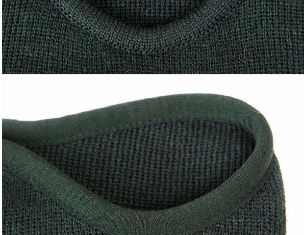 Hổ bay Headgear CS Chống khủng bố Mặt nạ nửa mặt Len Mùa thu ấm áp Bib Bib Cưỡi mũ khăn cổ phượt