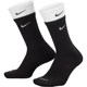 nike Nike socks women's mid-tube fake two pairs of autumn and winter elite socks double-layer stitching double hook pure cotton two-color long tube