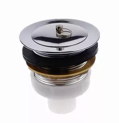 All copper 2 inch 50 drain sink sink mop pool water drain pipe bathroom accessories