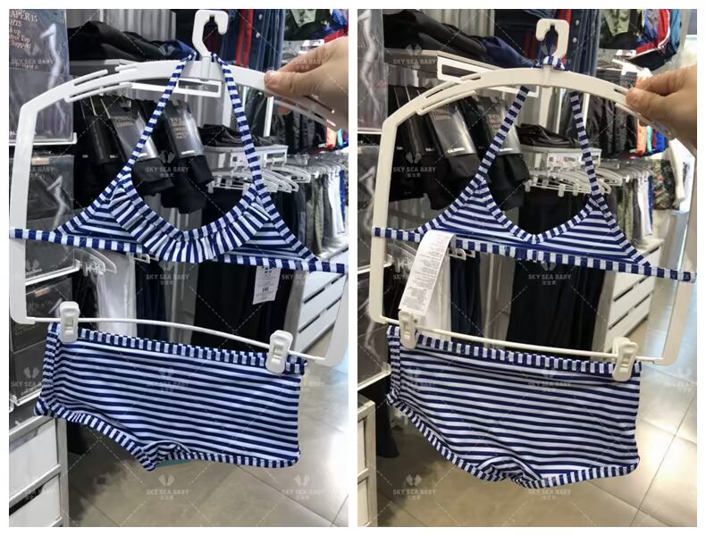 Spot calzingonia2018 mới áo dài chống nắng áo tắm cô gái Xiêm chia áo tắm Bikini bộ bikini 2 chi tiết cho bé 