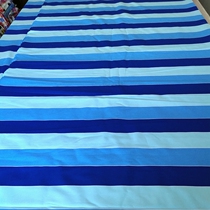 Student striped pure cotton cloth full cotton twill bedding fabric set to make single bed single quilted with pillowcase three or four pieces