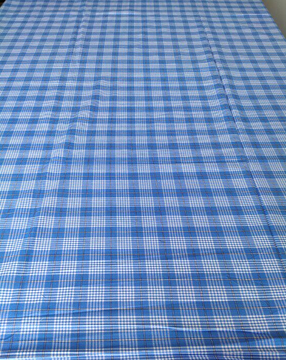 Cotton old-fashioned woven yarn-dyed fabric custom-made student single bed single mattress single three-piece bed plaid cotton cloth