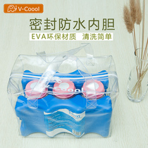 V-COOOL ice pack insulation fresh-keeping bag Lunch bag environmentally friendly waterproof transparent inner bag does not leak