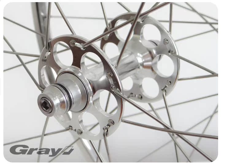 Roues de vélo GRAY - Ref 2362591 Image 7