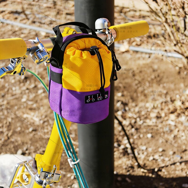 Fuyao Xiaobu Foldable Bicycle Double-Layer Water Bottle Bag Cycling Shoulder Bag Storage Waterproof Hanging Bag Fuyao Xiaobu Foldable Bicycle Double-Layer Water Bottle Bag Cycling Shoulder Bag Storage Waterproof Hanging Bag