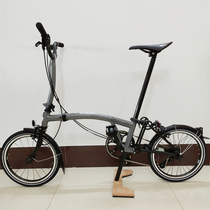 Brand new brompton British Xiaobu folding bicycle titanium alloy p line M4L storm gray unisex