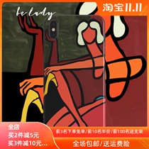 xsmax XR phone case 7 8 for Huawei mate20 P30pro female Apple X retro p20