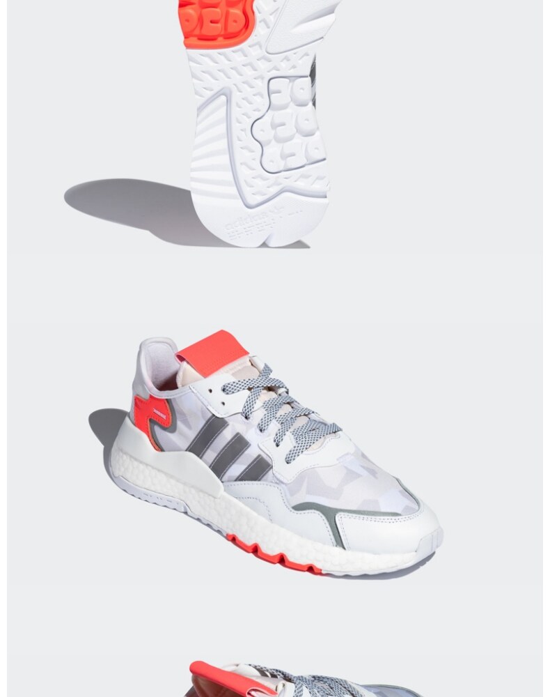 阿迪达斯 三叶草 NITE JOGGER 男女经典运动鞋 全掌BOOST中底 图8