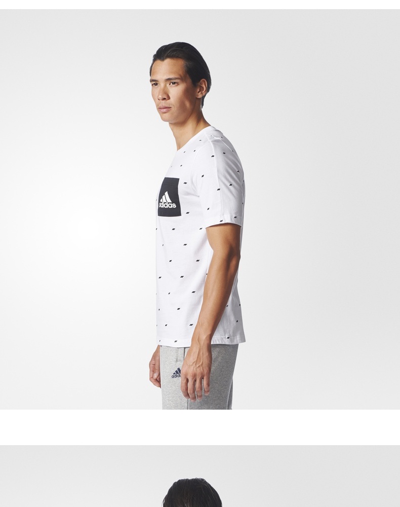 Adidas chính thức đàn ông Adidas đào tạo áo thun ngắn tay BQ9600 BS2187 - Áo phông thể thao áo thun reebok