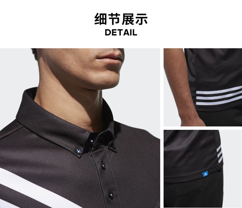 Adidas chính thức Adidas SS POLO áo golf nam tay ngắn CV8715 CV8718 - Áo polo thể thao áo thun nữ có cổ polo