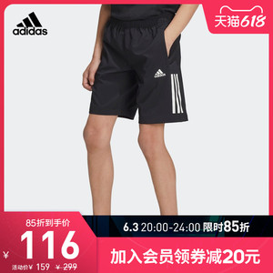 阿迪达斯官网 adidas JB TR 3S WO SH大童夏季训练运动短裤FK9499