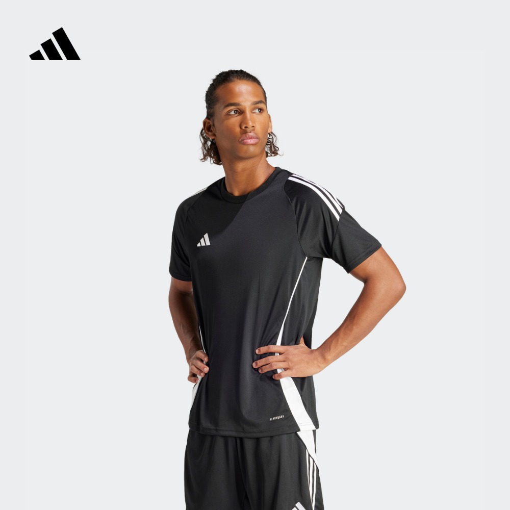 サッカー スポーツ ラウンドネック 半袖 ジャージ メンズ アディダス オフィシャル IS1019