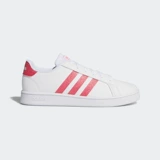 Adidas Adidas официальные кроссовки для девочек GRAND COURT K спортивные белые туфли EG5136
