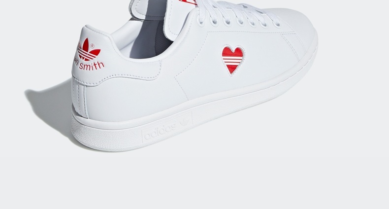 阿迪达斯 情人节限定 STAN SMITH 男女经典小白鞋 图10