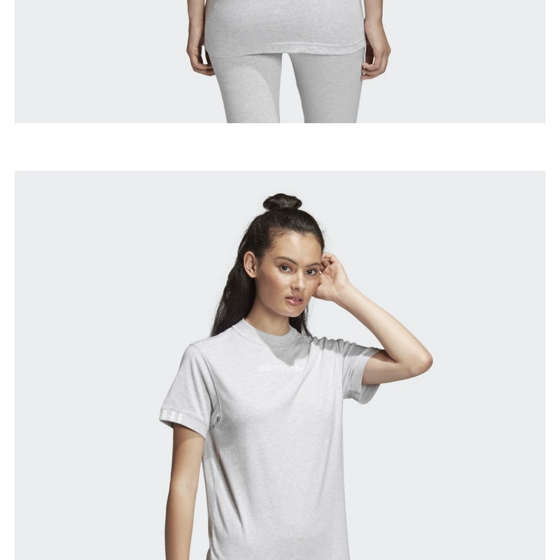 Trang web chính thức của Adidas Áo thun ngắn tay nữ Adidas clover DU7191 - Áo phông thể thao