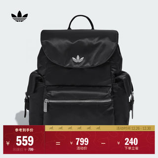 翻盖运动可调节背带双肩背包女子adidas阿迪达斯官方三叶草