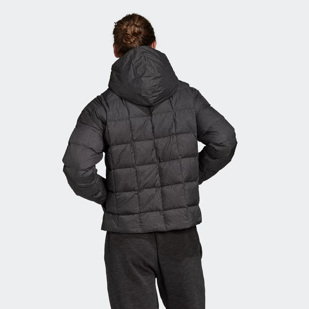 Adidas, winter travel sports down jacket