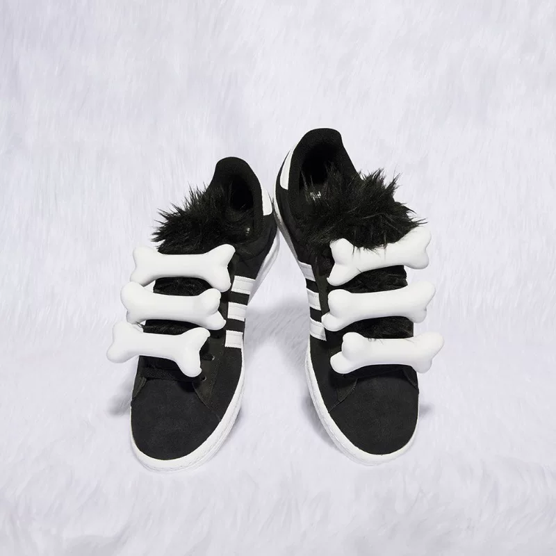 [Сотрудничество JEREMY SCOTT CAMPUS спортивные кеды для мужчин и женщин adidas официально трилистник]