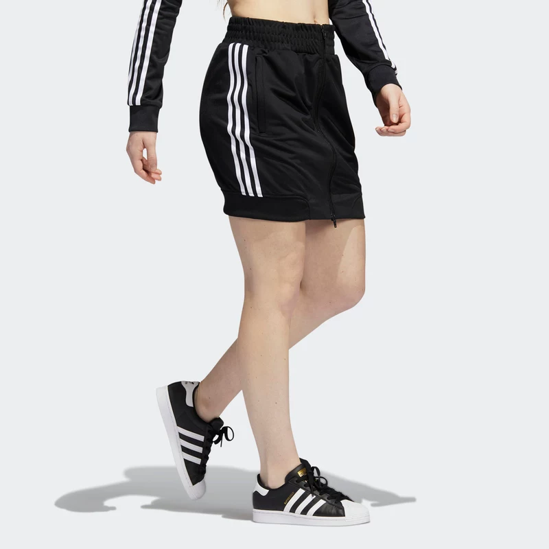 Adidas, спортивная юбка, городской стиль