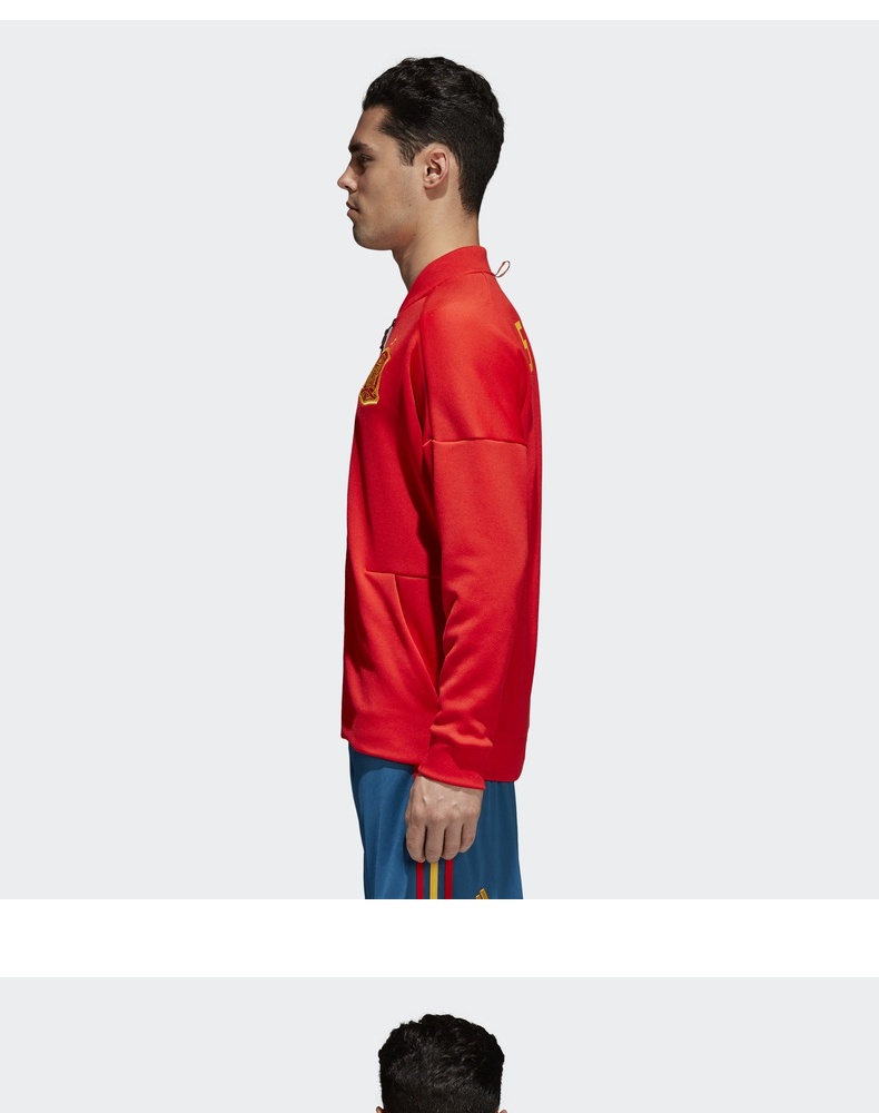 Adidas World Cup FEF ZNE JKT KN Nam đội tuyển Tây Ban Nha ZNE áo khoác CE8884 - Áo khoác thể thao / áo khoác áo khoác chạy bộ