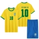 Домашний сет-наоринальный Custom-10#Neymar Jr [номер печати Jersey не будет возвращен]