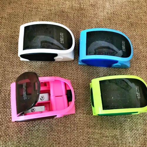 Speed ​​racing style pencil sharpener pencil sharpener pencil sharpener pencil sharpener stationery collection