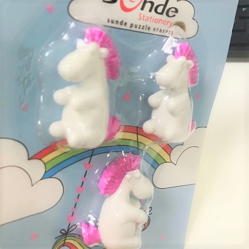 Realistic Little Pony Styling Eraser Stationery Christmas Gift