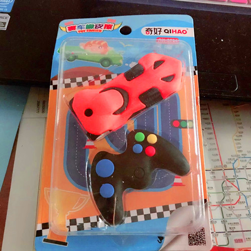 Racing Car Shape Eraser Stationery Collection