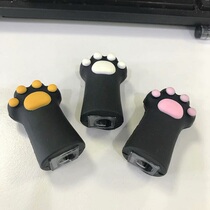 Candy Meow cat palm shape pencil sharpener Rotary pen sharpener Pencil sharpener Pencil sharpener Stationery collection