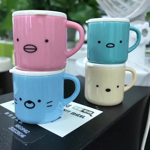 Simulation small teacup chicken animal shape collection pencil sharpener Pencil sharpener Stationery pencil sharpener Pen sharpener