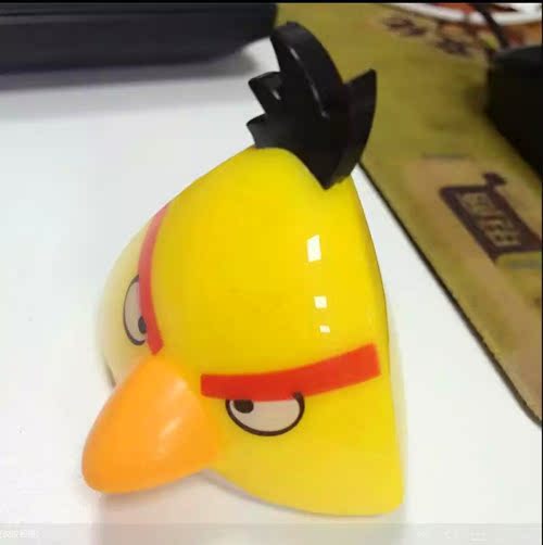 Yellow bird cute cartoon pencil cutter student pen cutter cutter cut pencil sharpener pen planing