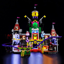 HiBrick lighting suitable for Lego 70922 clown Manor Club high difficulty assembly building block LED model