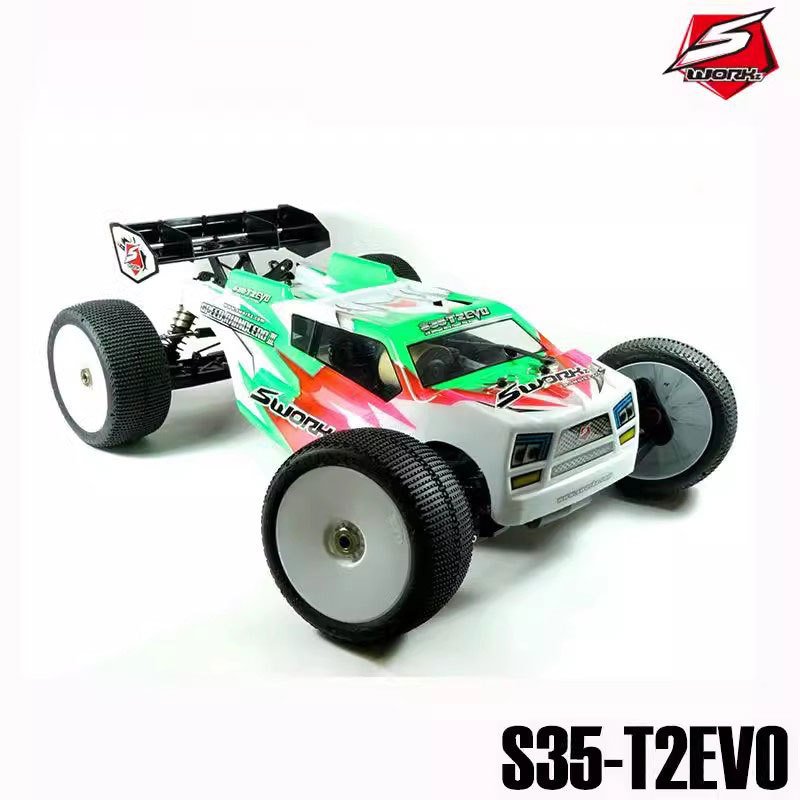Sworkz 2025 S35-T2Evo 1/8 Oil Cargo Card Competition Remote Control Off-Road Vehicle Rack Sw-910043