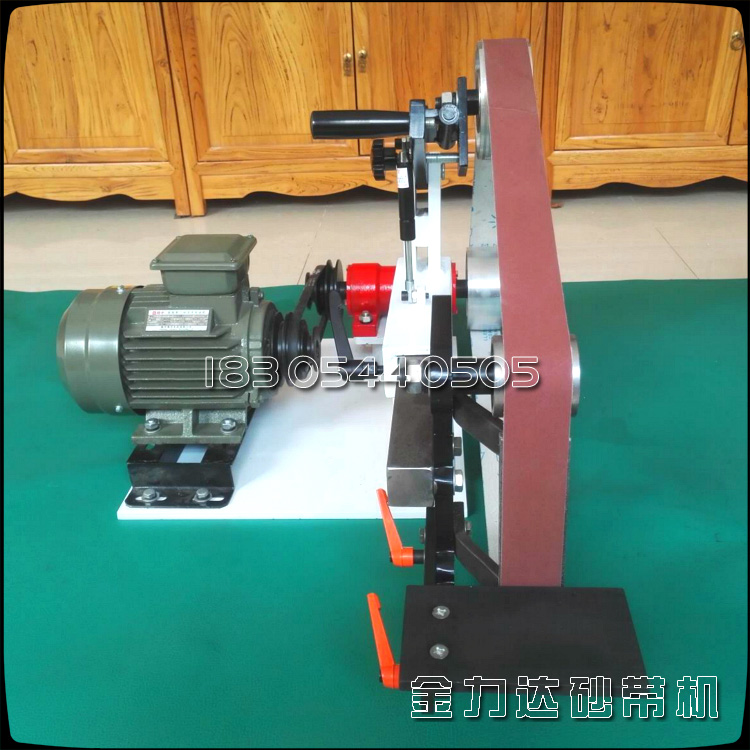 Belt machine Knife sharpening machine Multifunctional small sand belt machine High-speed Belt grinding machine Sharpening Continental Sanding Machine
