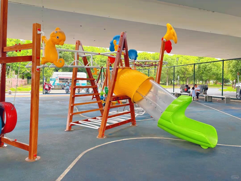 Outdoor Large Slide, Kindergarten, Community Park, Outdoor Children's Toys, Slide, Swing Combination, Amusement Facilities
