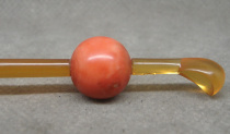 Qing Dynasty organic gem hairpin (not old package returned)