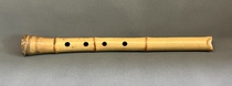 Japans Qianyang Mingqin ancient style white tooth song mouth extended pipe shakuhachi (one foot six inches)