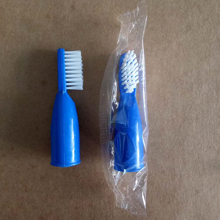 Prison Inmates Special Safety Finger Toothbrushes Soft thumbs toothbrush Detention Centre Mouthwatering Cups for Addiction