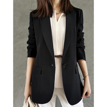 U N Q Avenue to Jane CHAO luxury stretch heavy crepe silk blazer long sleeve heavy mulberry silk women