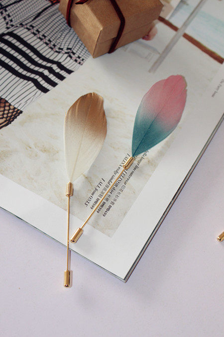 Broche femme en plume - Ref 1172259 Image 24